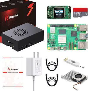 Starter Kit for  5 16GB RAM-Pre-Loaded with 256GB Edition  OS (Aluminum Case)
