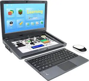 for  5 8GB Kit, with Pi 5 8GB Single Board Computer, Crowpi2 - All in One Kit for  Laptop with 11.6inch Display, Learning Programming Kit with Sensors (8GB RAM)