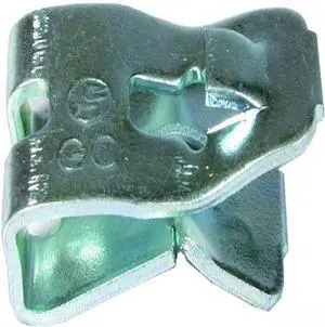 GC Ground Clip, Zinc Plated, 100-Pack