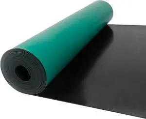 23.7" x 118" Rubber ESD Solde Mat Roll ESD Anti-Static High Temperature Rubber Mat ESD Grounding Mat Desk Mat Anti Static Desktop Mat ESD Vinyl Mat for Circuit Phone PC Tablet Repair