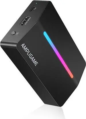 Fifine  Video Capture Card, HD 1080 60fps for Audio Video, Gaming, Live Streaming, 4K HDMI to USB Capture Card Compatible with PS4/Windows/Mac OS/Switch/Xbox-V3