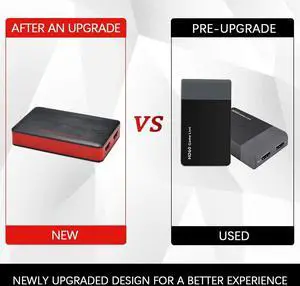 USB3.0 HDMI Game Capture Card Audio Video 4K 30P/1080P 120fps Record and Live Streaming,HDMI Capture Device for Nintendo Switch PS5 PS4 Xbox One 360 Wii U,Windows Linux Os X System