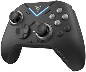 Vader 4 Pro Controller Force Adjustment Lever Joystick, Hall & Micro Triggers, 1000Hz Report Rate, 4-Motor Stereo Vibration, 800mAh, Multi-Platform for PC/NS/Android/TV (No Xbox/PS)