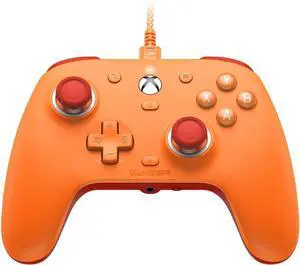 G7 SE Wired Controller for Xbox Series X|S, Xbox One & Windows 10/11, Plug and Play Gaming Gamepad with Hall Effect Joysticks/Hall Trigger, 3.5mm Audio Jack (Orange)