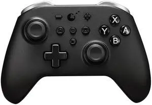 KK2 T Wireless Switch Game Controller, Anti-Drift TMR Magnetic Joystick Controllers for PC/Windows/Switch/Switch 2, PC Turbo Controller Six-axis Gyro, APG, Protective Case(No Back Button)