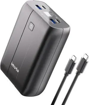 100W Power Bank, 26800mAh High Capacity 4-Output Laptop Portable Charger, Fast Charging USB C PD3.0 External Battery Pack for MacBookPro, Dell, XPS, Steam Deck, iPad Pro, Tablet, iPhone 15 14