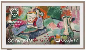 65-Inch Class QLED 4K S7N CanvasTV Series Dolby Vision HDR Google Smart TV (65S7N) - 144Hz, Art Mode, Anti-Glare Panel, Hi-Matte Display, Frame & UltraSlim Wall Mount Included