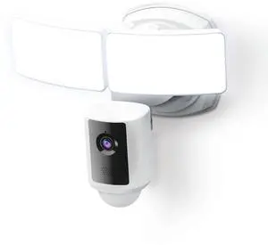 SEC5000/CAM/WIFI Outdoor LED Smart Security Camera with Motion Sensor, 2-Way Audio, 5000 Lumens Floodlight, Works with Alexa and Google Asst, Alarm, Hardwired, Updated Version of SEC3000