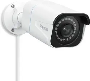 4K/8MP Security PoE IP Camera, HumaVehicle/Pet Detection, Time-Lapse, 100ft IR Night Vision, Work with Smart Home, Up to 256GB microSD Card, Surveillance Outdoor Indoor, RLC-810A
