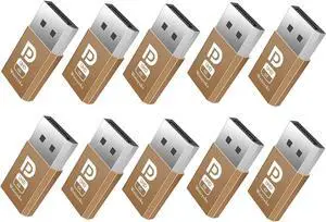 DisplayPort DP Dummy Plug 4K,Headless Ghost Display Emulator EDID Emulator Plug Support 1080@60Hz-3840x2160@17hz 10-k