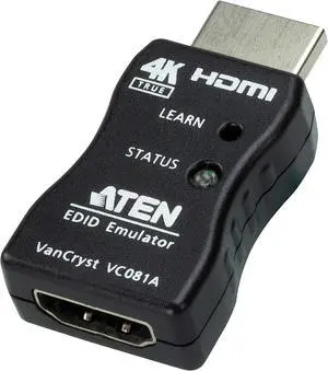 VC081A True 4K HDMI EDID Emulator Adapter VC081A up to 3840 x 2160 @ 60Hz (4:4:4)