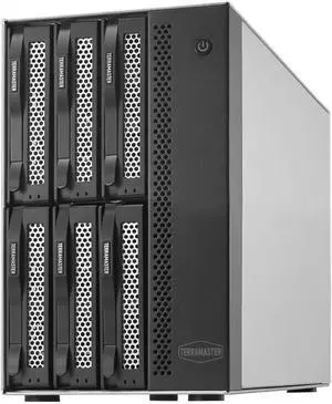 D6-320 External Hard Drive Enclosure - USB 3.2 Gen2 10Gbps Type-C HDD Storage Hot Swappable Plug and Play (Diskless)