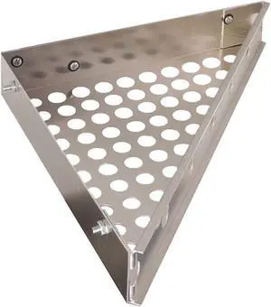 Innovis 12"x12"x17" Triangular Better-Bench, Silver Steel Wall Mount Workbench