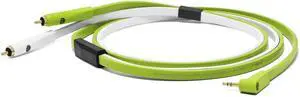 Oyaide: Neo d+ MYR Cable (1.5-Meter, 4.9 ft) - Stereo 3.5mm to RCA - For Gadgets, Tablets, Sers, DJ Mixers, Audio Interfaces
