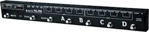 PXL-PRO Foot Pedal Controller Dual 4-Channel 8 Loop Programmable Pedal Switcher with Mute Switch and Buffered Bypass (Black)