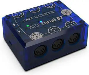 WIDI Thru6 BT - 2-in-6-out MIDI Thru/Split with 5-pin DIN and Bluetooth MIDI - future-proof technology, high-speed transfer of all MIDI data, extreme accuracy for all MIDI devices