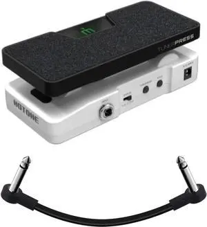 Multi-function 4 in 1 Switchable Volume & Expression Pedal with Buffer switch and Visible Tuner SP-30T(Included 1 PCS Additional 15 CM TS Cable By VOLKTONE)