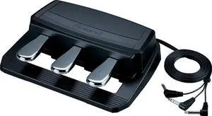 RPU-3 Electronic Keyboard Pedal or Footswitch, 3 Pedal