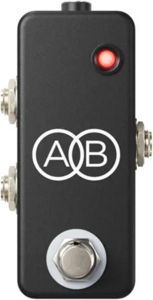 Mini A/B Box - Guitar Signal Path Effect, Black/Silver, Model Number: Mini A/B Box