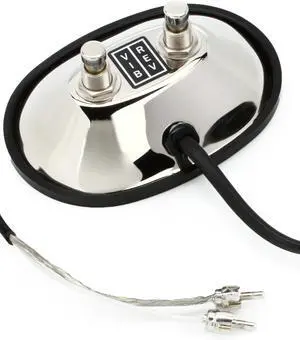 Accessories 099-4051-000 2-BUTTON VINTAGE-STYLE FOOTSWITCH (RCA JACKS)