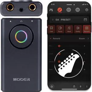 Prime P1 Multi-Effects Processor Headphone Amp, Bass Guitar Pedals with 126 Effects, Tuner, Amp, Metronome for Practice and Performance