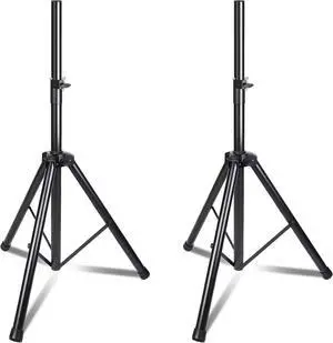 Ser Stands Pair, Universal Ser Tripod Stand Adjustable Height from 35 to 60 Inch Heavy Duty with 35 MM Compatible Insert for Stage