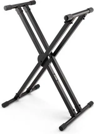 KS8291XX Pro Lok-Tight Double-X Keyboard Stand, Black