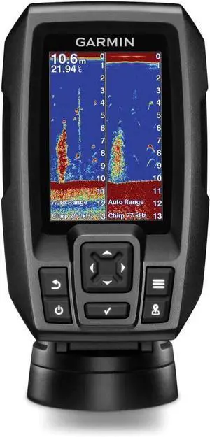 010-01550-00 Striker 4 with Transducer, 3.5" GPS Fishfinder with Chirp