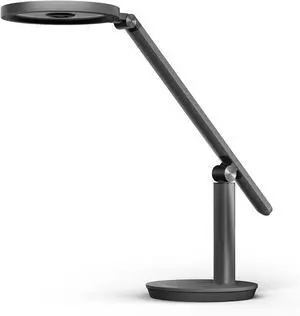 LED Desk Lamp Dimmable for Home Office, 18W 1000LM Eye-Caring Reading Light with 4 Lighting Modes, 7 Level Brightness, Auto-Off Timer, Memory Function, Adjustable Table Lamp, Gray
