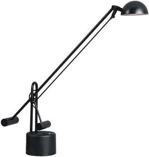 LS-306BLK Halotech 29-Inch 8W LED Desk Lamp,Metal, Black