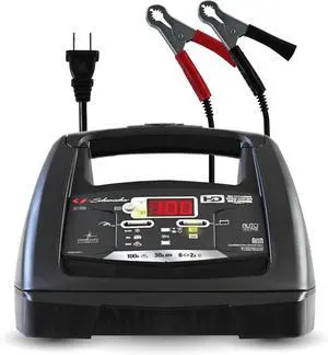 6V / 12V Battery Charger & Engine Starter - Fully Automatic Battery Maintainer & Charger for AGM & Standard Batteries - SC1308