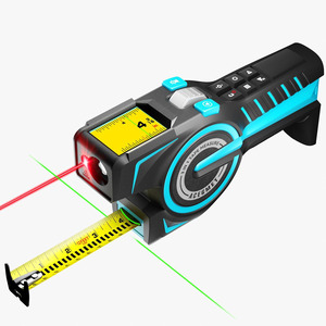 DT20 Laser Tape Measure 3-in-1, 130FT Laser Distance Meter 16ft Digital Tape Measure Regular Tape Measure Area Volume Measuring Pythagorean Mode Water