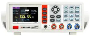 4090 Digital LCR Meter 10-100KHz Desktop Capacitance Resistance Impedance Inductance Measure Instrument Electric Bridge Component (4090C)
