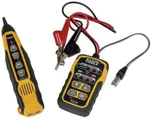 Klein Tools VDV500-820 Wire Tracer Tone Generator and Probe Kit Continuity Tester for Ethernet, Telephone, Speaker, Coax, Video, and Data Cables, RJ45, RJ11, RJ12