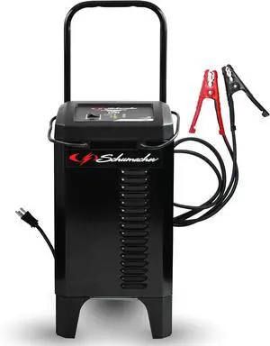 Wheeled 6A Car Battery Charger and 150A Engine Starter, 4-in-1 Solution for 12V Batteries, Battery Maintainer, 20A Boost, SC1364, for Cars, SUVs, Trucks, and Marine Batteries