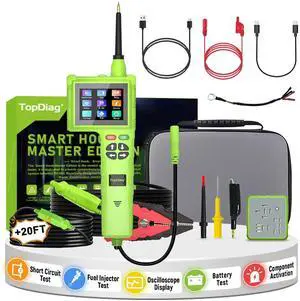 P200 Pro Power Circuit Probe Kit 9V-48V Circuit Systems 2025 Automotive Circuit Tester - Multimeter/Oscilloscope/Fuel Injector Tester/Activating Component