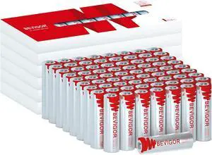 Lithium AA Batteries 72-Pack, 1.5V 3000mAh Lithium Iron AA Battery Long-Lasting Double A Batteries for Flashlights, Toys, Remote ControlsNon-Rechargeable