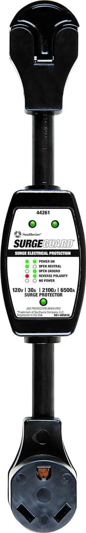 Surge Guard 44261 Entry Level 30 Amp Portable RV Surge Protector