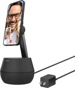 Wireless Charger Stand, Auto Face Tracking, Apple DockKit Certified, Tripod & MagSafe Compatible, No App Required, 360° Rotation, Influencer Content, Works w/FaceTime, TikTok, YouTube, etc. Wireless Charger Stand, Auto Face Tracking, Apple DockKit Certified, Tripod & MagSafe Compatible, No App Required, 360° Rotation, Influencer Content, Works w/FaceTime, TikTok, YouTube, etc.
