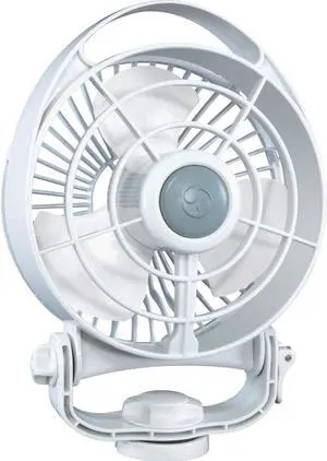 Bora Fan from by Caframo, Compact Design with Powerful Airflow, Low Power Draw, 5000 Hour Motor Life, Made in Canada, 3 Speed 12V