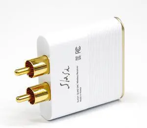 Slash3 LDAC Bluetooth DAC Receiver  aptX Adaptive, RCA Out, Compact Hi-Res Audio Adapter for Home Stereo Upgrade
