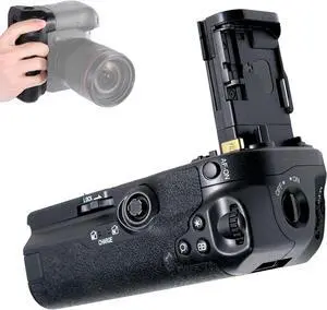 BG-R10 Vertical Camera Battery Grip for Canon EOS R5 R5C EOS R6 R6 Mark II Camera,Replacement for Canon BG-R10 Battery GripPowered by LP-E6/LP-E6N/LP-E6NH Batteries for Stable Vertical Shooting