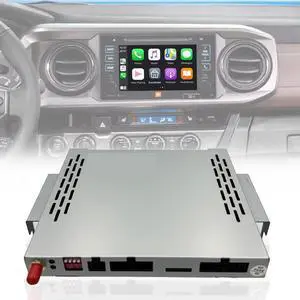 Wireless/Wired Adapter for CarPlay Android Auto Compatible with Toyota Tacoma 2014-2019 Entune 2.0 High Definition Audio High Screen Resolution.