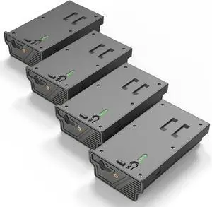 4 Pack New Reveal Lipo Lithium Battery Upgraded Solar Charge System Compatible with Reveal Hunting Trail Camera Ultra, X Gen 3.0, Pro 3.0, X, X Pro, X Gen 2.0, XB, SK