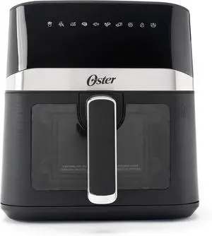 Compact Air Fryer, 4-Quart Digital Airfryer with Window, Easy-to-Use Countertop Air Fryer