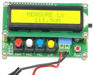 LC100-A LC-100A Digital LCD High Precision Inductance Capacitance L C Meter Accuracy 1%