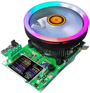 180W DC Electronic Load Tester, USB Load Tester, Lithium Battery Capacity Tester, Color Screen Data Monitoring, Constant Current and Constant Voltage, etc. 4 Working Modes