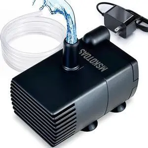 Automatic Small Sump Pump with Water Sensor, 8 FT Lift 74 GPH with 6 FT Tubing, 115/230V Mini HVAC Condensate Removal Pump with Float Switch for Dehumidifier, Air Conditioner, Hydroponic, Auto On Off Automatic Small Sump Pump with Water Sensor, 8 FT Lift 74 GPH with 6 FT Tubing, 115/230V Mini HVAC Condensate Removal Pump with Float Switch for Dehumidifier, Air Conditioner, Hydroponic, Auto On Off