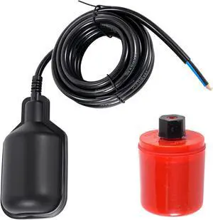Plugless Float Switch, IP68 Waterproof Automatic Water Level Controller, Adjustable Counterweight, 0.75mm² Copper Wire, 13FT Cord, 220V 4A for Sump Pump, Septic Tank, Pond, Water Tank,Sewage Plugless Float Switch, IP68 Waterproof Automatic Water Level Controller, Adjustable Counterweight, 0.75mm² Copper Wire, 13FT Cord, 220V 4A for Sump Pump, Septic Tank, Pond, Water Tank,Sewage
