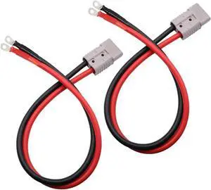 3.28FT 175A Connector Plug with 1/0 AWG Wire Battery Quick Connector Forklift Plug Wire Trailer Power Storage Power Harness,1/0AWG Cable with O-Ring (175A 1M 2PCS) 3.28FT 175A Connector Plug with 1/0 AWG Wire Battery Quick Connector Forklift Plug Wire Trailer Power Storage Power Harness,1/0AWG Cable with O-Ring (175A 1M 2PCS)